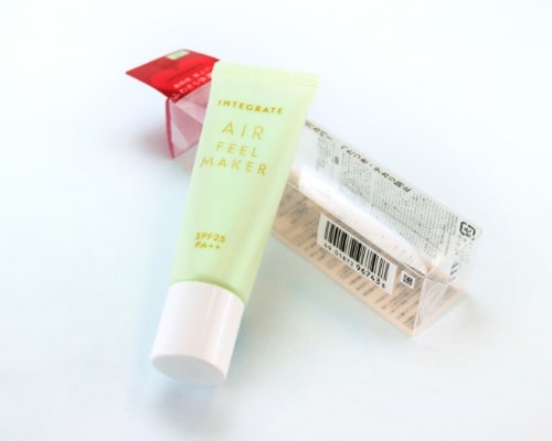 Shiseido Integrate Air Feel Maker Color Correcting Primer Review Wonect Life